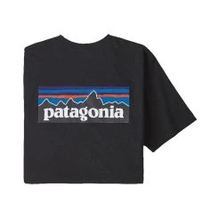 Patagonia P-6 Logo Responsibili-Tee, Herre -Columbia butik 510661 PAT M P 6 Logo Responsibili Tee