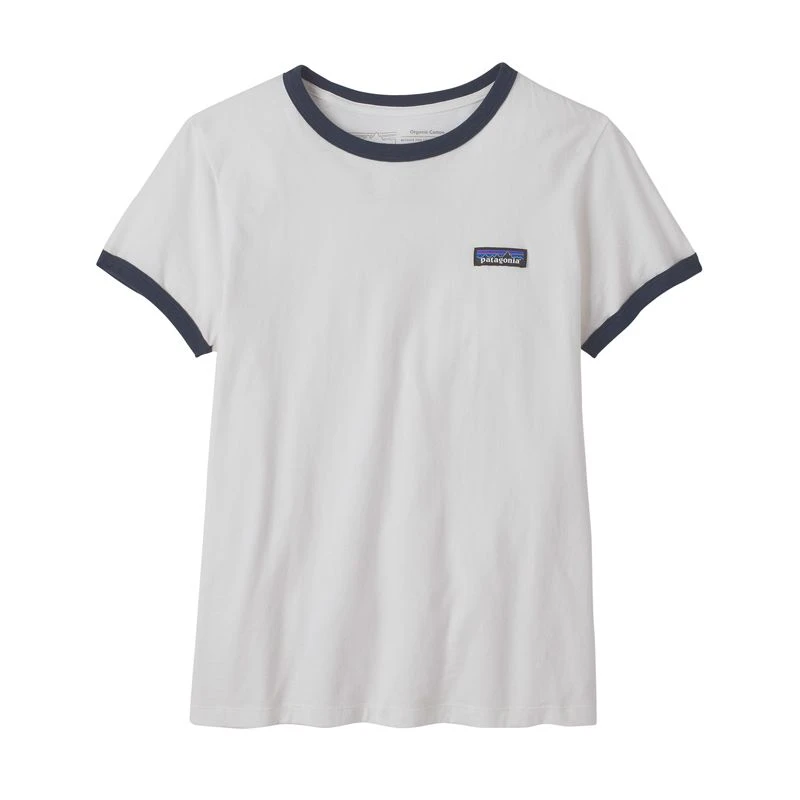 Patagonia P-6 Label Organic Ringer T-shirt, Dame 3 Patagonia P-6 Label Organic Ringer T-shirt, Dame - Billede 3