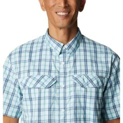 Columbia Silver Ridge Lite Plaid Skjorte SS, Herre -Columbia butik 511976 Columbia M SilverRidge Lite Plaid SS 1711591 329 1