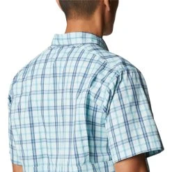 Columbia Silver Ridge Lite Plaid Skjorte SS, Herre -Columbia butik 511976 Columbia M SilverRidge Lite Plaid SS 1711591 329 2