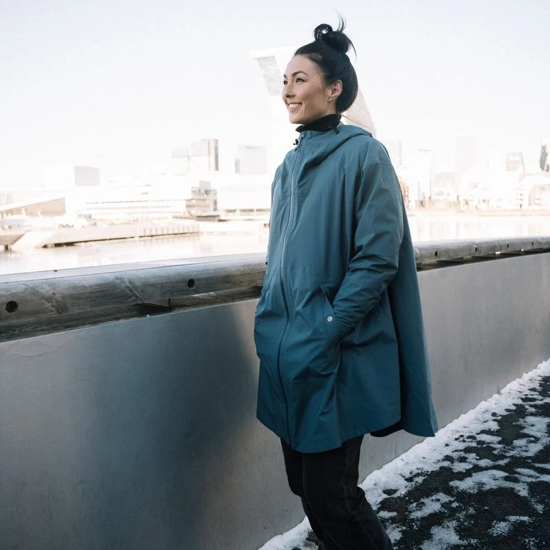 Bergans Oslo Urban Poncho, Unisex 3 Bergans Oslo Urban Poncho, Unisex - Billede 3