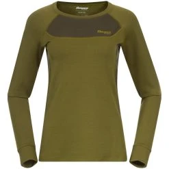Bergans Cecilie Wool LS Uldtrøje, Dame -Columbia butik 512342 BERGANS W Cecilie Wool Long Sleeve 8825 25280