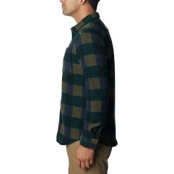 Columbia Flare Gun Fleece Skjorte, Herre -Columbia butik 512501 COLUMBIA M Flare Gun Fleece Over Shirt 1866624 370 3