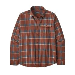 Patagonia Cotton In Conversion LW Fjord Flannel Skjorte, Herre -Columbia butik 512784 Patagonia M LS Organic Cotton LW Flannel Shirt 42410 GTSI