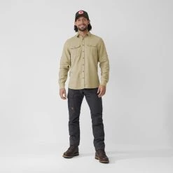 FJÄLLRÄVEN Fjällräven Övik Travel Skjorte LS, Herre -Columbia butik 512976 Fjaellraeven M Ovik Travel Shirt LS 87208 555 other color 2