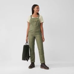 FJÄLLRÄVEN Fjällräven Vardag Dungaree Overalls, Dame -Columbia butik 512980 fjaellraeven FJ W Vardag Dungaree Trousers 87030 242 other color 2