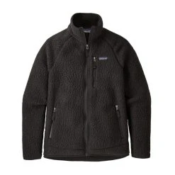 Patagonia Retro Pile Fleece, Herre 7 Patagonia Retro Pile Fleece, Herre -Columbia butik 514180 Patagonia M retro pile jacket 22801BLK