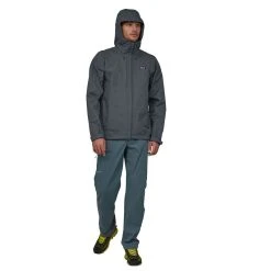Patagonia Torrentshell 3-lags Regnjakke, Herre -Columbia butik 514363 PATAGONIA M Torrentshell 3L PFC Free jacket jakke SmolderBlue 85241 SMDB 2