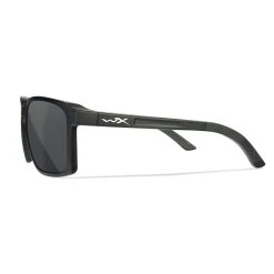 Wiley X Wiley WX ALFA Solbrille, Grå Glas, Mat Sort Stel, Unisex -Columbia butik 514386 Wiley X Alfa solbriller AC6ALF01 1