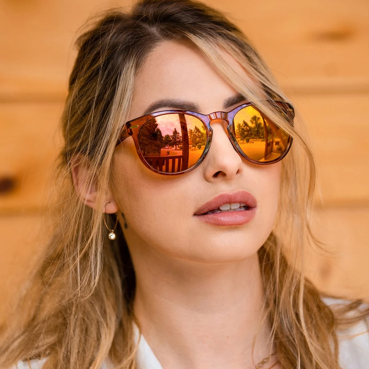 Wiley X Wiley WX Covert Solbrille, Captivate Polaroid Glas, Transparent Brun Stel, Dame 4 Wiley X Wiley WX Covert Solbrille, Captivate Polaroid Glas, Transparent Brun Stel, Dame - Billede 4