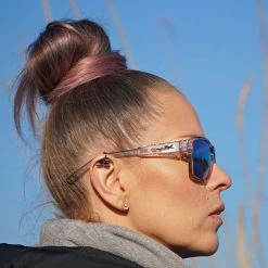 Wiley X Wiley WX Trek, Captivate Polaroid Glas, Transparent Stel, Unisex -Columbia butik 514388 Wiley X Trek Captivate solbriller AC6TRK07 4