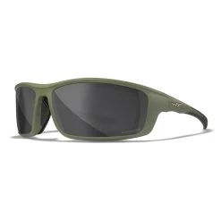 Wiley X Wiley WX Grid Solbrille, Captivate Polaroid Glas, Mat Army Grønt Stel, Herre -Columbia butik 514390 Wiley X Grid Captivate solbriller CCGRD08