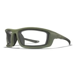 Wiley X Wiley WX Grid Solbrille, Captivate Polaroid Glas, Mat Army Grønt Stel, Herre