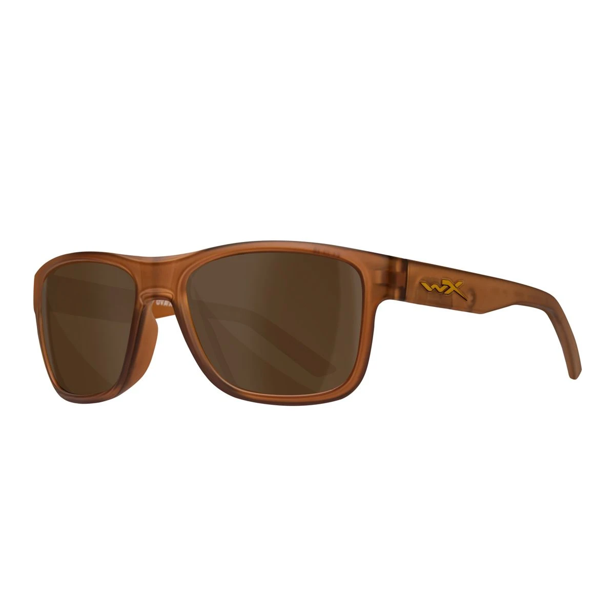 Wiley X Wiley WX Ovation Solbrille, Brun Glas, Mat Brun Stel, Unisex 7 Wiley X Wiley WX Ovation Solbrille, Brun Glas, Mat Brun Stel, Unisex - Billede 7