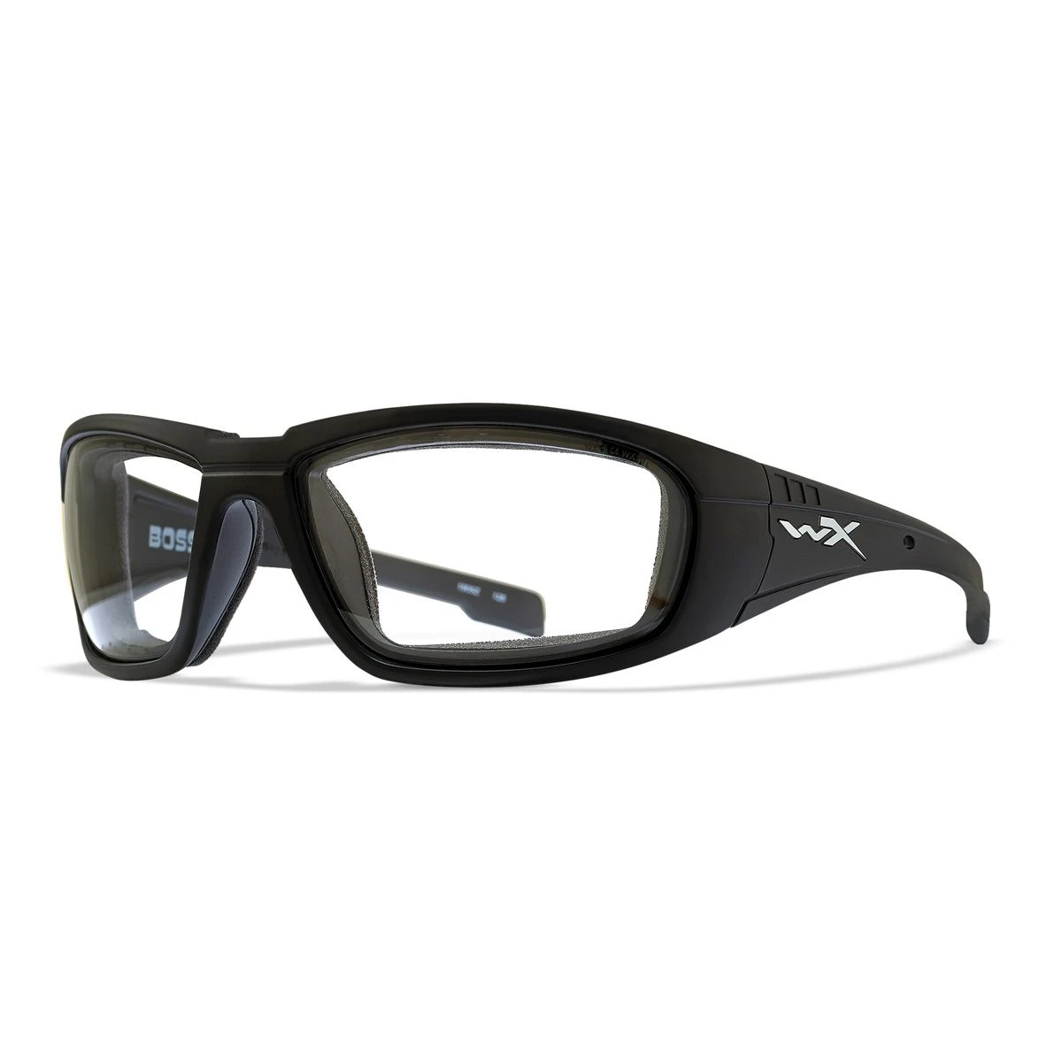 Wiley X Wiley WX Boss Solbrille, Captivate Polaroid Glas, Mat Sort Stel, Unisex 1 Wiley X Wiley WX Boss Solbrille, Captivate Polaroid Glas, Mat Sort Stel, Unisex