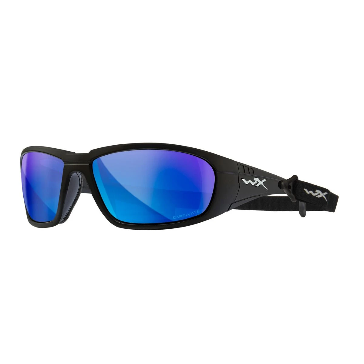 Wiley X Wiley WX Boss Solbrille, Captivate Polaroid Glas, Mat Sort Stel, Unisex 2 Wiley X Wiley WX Boss Solbrille, Captivate Polaroid Glas, Mat Sort Stel, Unisex - Billede 2