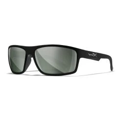 Wiley X Wiley WX Peak Solbrille, Sølv Glas, Mat Sort Stel, Unisex -Columbia butik 514397 Wiley X Peak solbriller nr ACPEA06