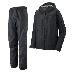 Patagonia Torrentshell 3L Regnsæt, Dame Sort